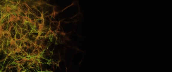 Wall Mural - fire and smoke