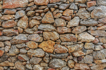 Poster - various layered hard stones and rock background