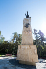 Wall Mural - the equestrian statue of Stephen the Great 1