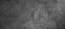 Dark Grey Textured Grunge Concrete Wall Background