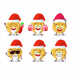 Poster - Santa Claus emoticons with dalgona candy king cartoon character