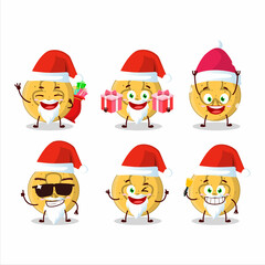 Poster - Santa Claus emoticons with dalgona candy trefoils cartoon character