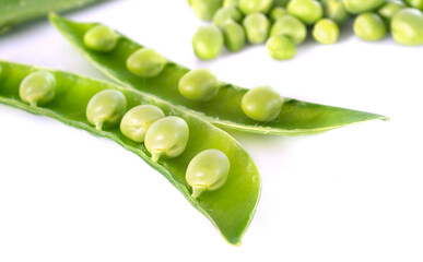 Wall Mural - peas in studio