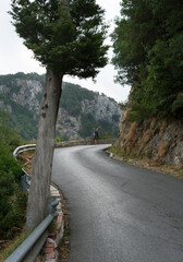 Poster - Road in the mountains.