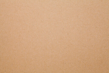 Wall Mural - Close-up of brown kraft paper texture background