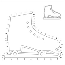 Ice Skate Icon Dot To Dot Y_2111001