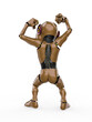 © DM7 - cyber monkey is dancing rear view