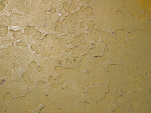 Uneven Metal Surface Covered With Several Layers Of Paint. Abstract Texture.