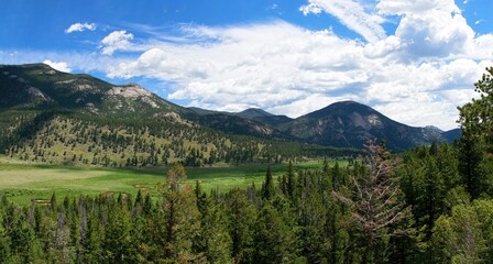 Wall Mural - Rocky Mountains in Colorado, USA