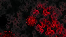 Wirusy Na Tle Czerwonych Krwinek