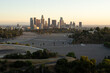 downtown los angeles from elysian park