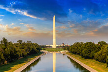 Washington Monument In Washington DC