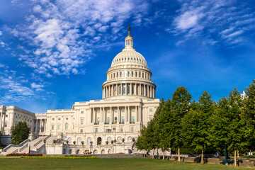 Poster - The United States Capitol building