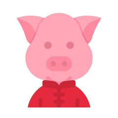 Sticker - pig