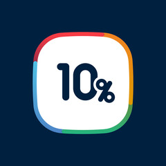 Sticker - 10%