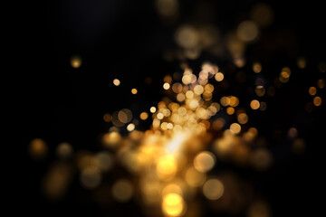 Color abstract background, Bokeh lights.