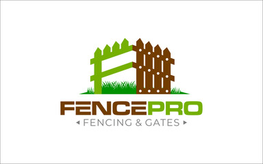 Illustration graphic vector of fence home solution logo design template