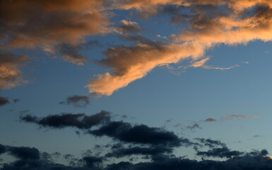 Poster - coucher de soleil en kabylie