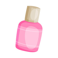 Sticker - Correction Fluid in Bottle as Office Supply and Stationery Object Vector Illustration