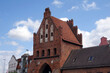 canvas print picture - Haus am Alten hafen in Wismar
