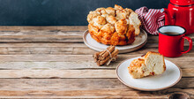 Sweet Pull Apart Monkey Bread With Orange And Cranberry