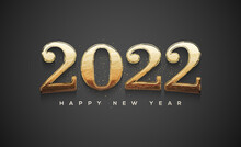 2022 Happy New Year With Classic Elegant Theme