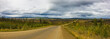© Danita Delimont - USA, Alaska. Panoramic view of the Dalton Highway to Prudhoe Bay on the North Slope.