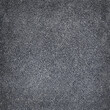 Black colored granulated material texture asphalt  close up top view black background