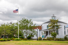 USA, Maryland, Chincoteague Island, The Chincoteague Library