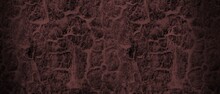 Brown Paper Background With Old Vintage Texture And Grunge In Wrinkled Creased Paper Illustration, Halloween Or Thriller Background