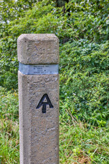 Sticker - USA, Virginia, Shenandoah National Park, trail markers for the Appalachian Trail