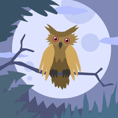 Owl Moon Cartoon