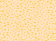 Simple Background With Yellow Irregular Triangle Pattern