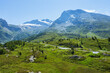 © Roberto - The meadows, glaciers, lakes and mountains of the Simplon Pass: one of the most beautiful areas of Switzerland located in the heart of the Alps - July 2021.