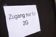 © Christian Schwier - Symbolbild Corona-Virus, Zugang nur mit 2G