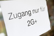 © Christian Schwier - Symbolbild Corona-Virus, Zugang nur mit 2G+