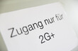© Christian Schwier - Symbolbild Corona-Virus, Zugang nur mit 2G+