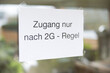 © Christian Schwier - Symbolbild Corona-Virus, Zugang nur mit 2G