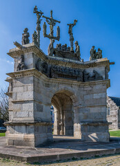 Poster - Enclos paroissial de Pleyben, Finisrère, France