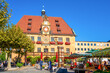 Rathaus und Markt, Heilbronn, Baden-Württemberg, Deutschland	