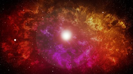 Wall Mural - space galaxy background