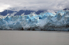 Front Face Of Hubbard Glacier In Alaska