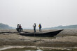 The Gorai-Madhumati river of Bangladesh is full of amazing beauty. There is a slap in the dry river.
