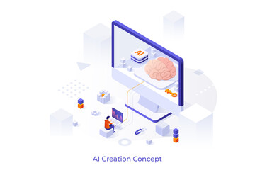 Isometric Vector Illustration
