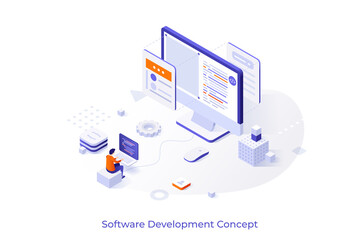 Isometric Vector Illustration