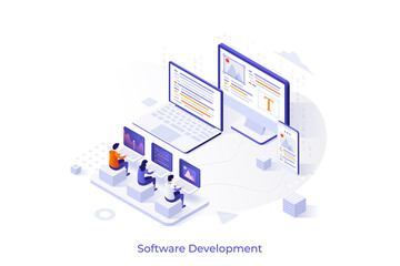 Isometric Vector Illustration