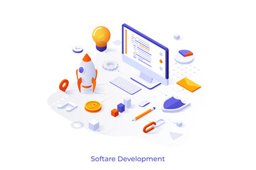 Isometric Vector Illustration