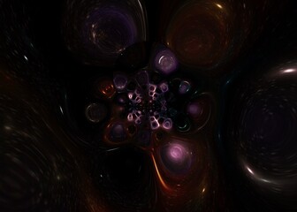 Wall Mural - science fiction wallpaper. beauty of deep space. colorful graphics for background, like water waves,