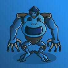 Frog Warrior For Game Character Design