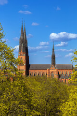 Sticker - Uppsala Cathedral, Sweden